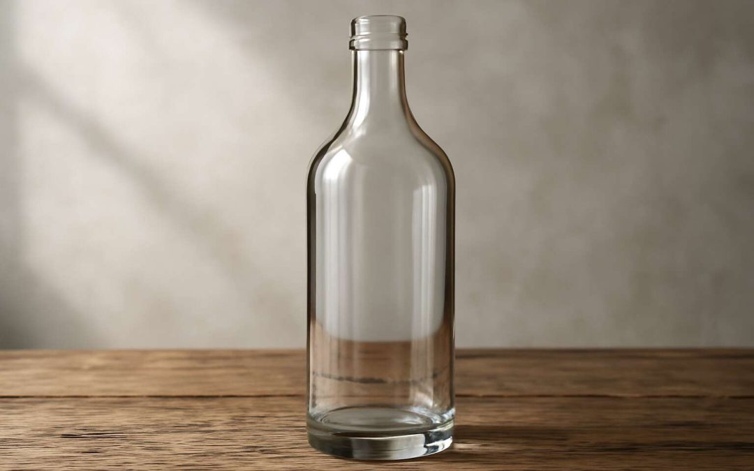 glass bottles 750