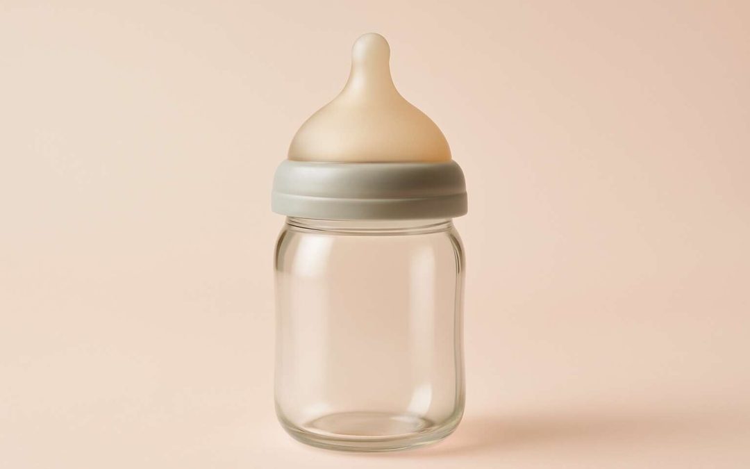 Unique Glass Bottles with Breast Like Nipple Design That Captures Attention