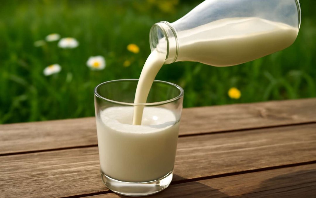 why milk in glass bottles