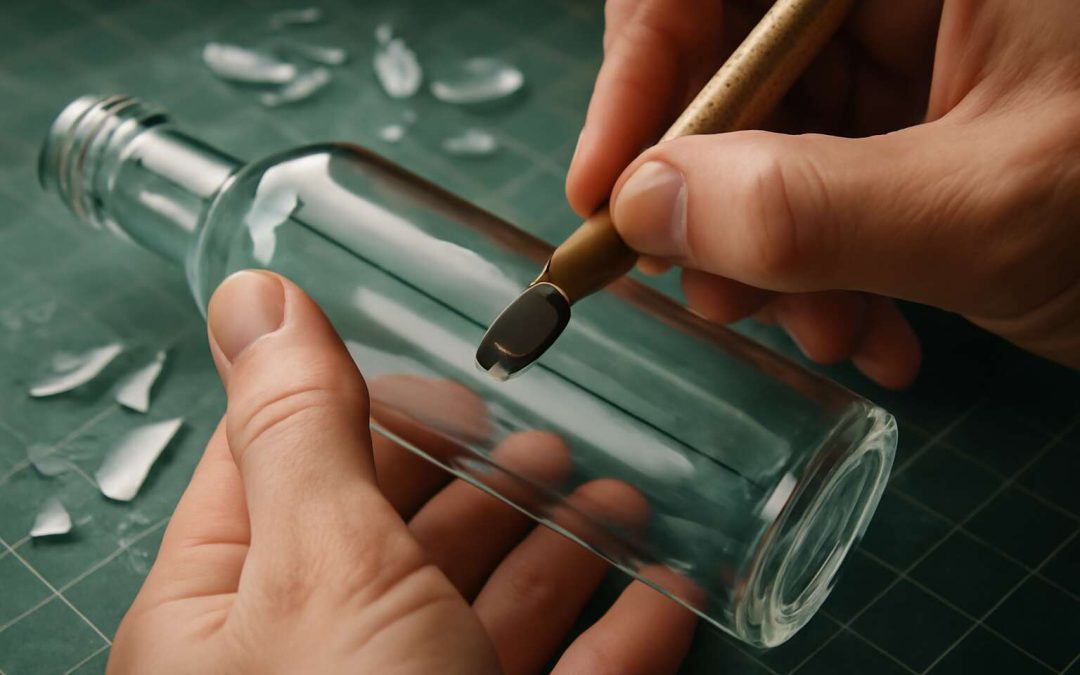 Master the art of crafting: how to cut glass bottles long ways with simple, step-by-step techniques