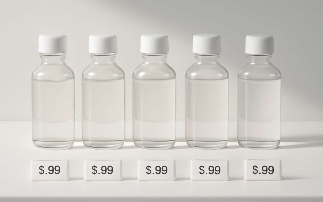 glass bottles 50ml price