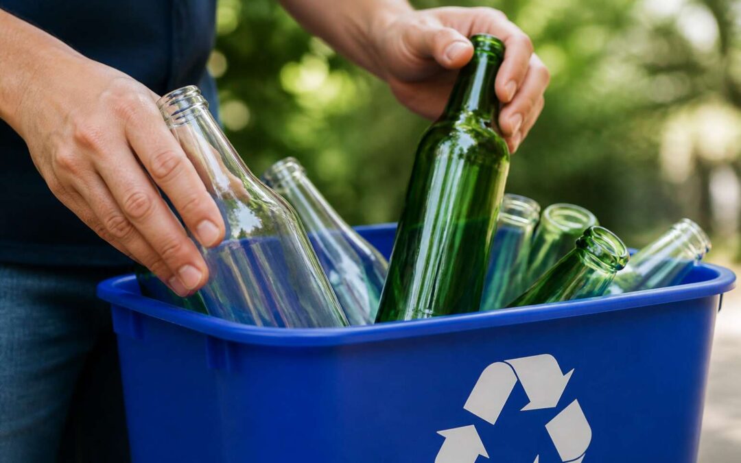 can glass bottles be recycled