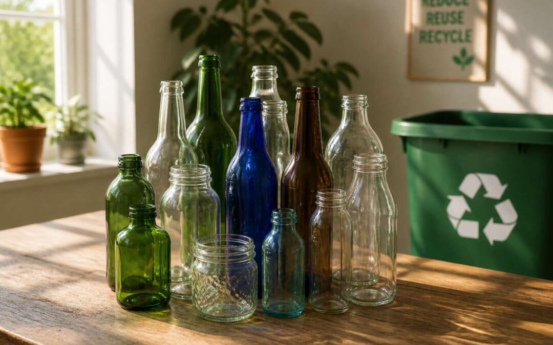 to recycle glass bottles